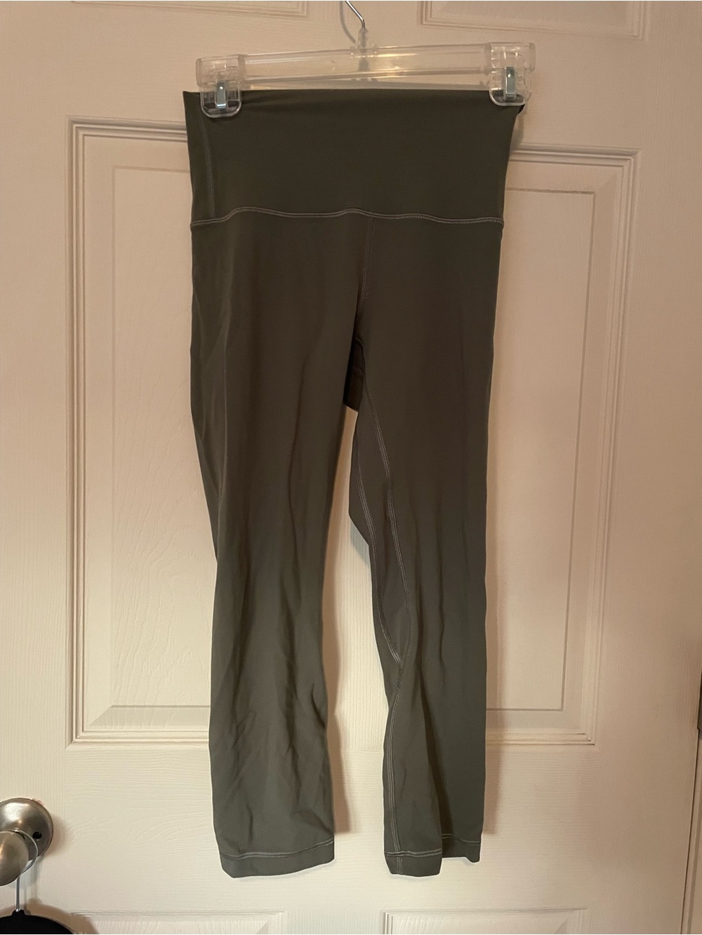 lululemon athletica Olive Green High-Rise Track Pants